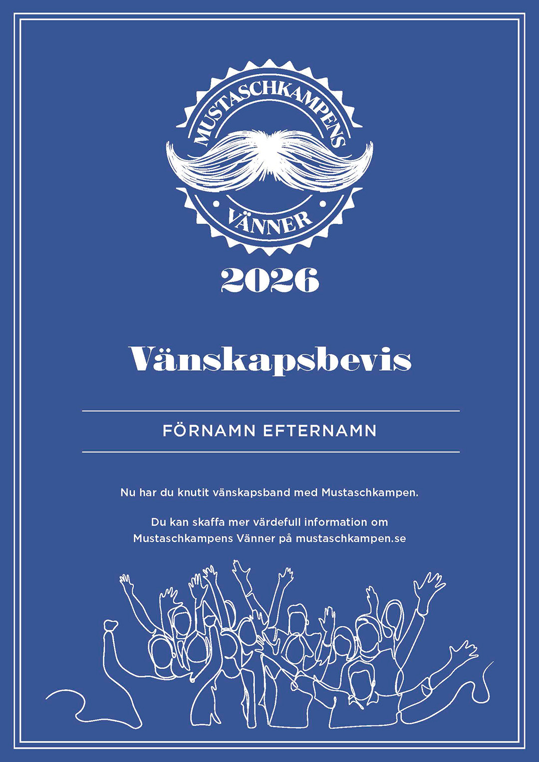 Jag vill bli Mustaschvän 💙